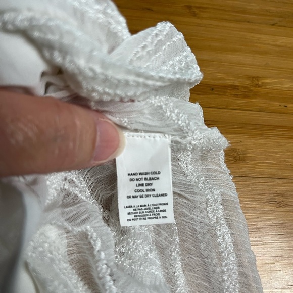 NWT Ramy Brook- Tate Dress in Ivory. Size 6 - Picture 8 of 12